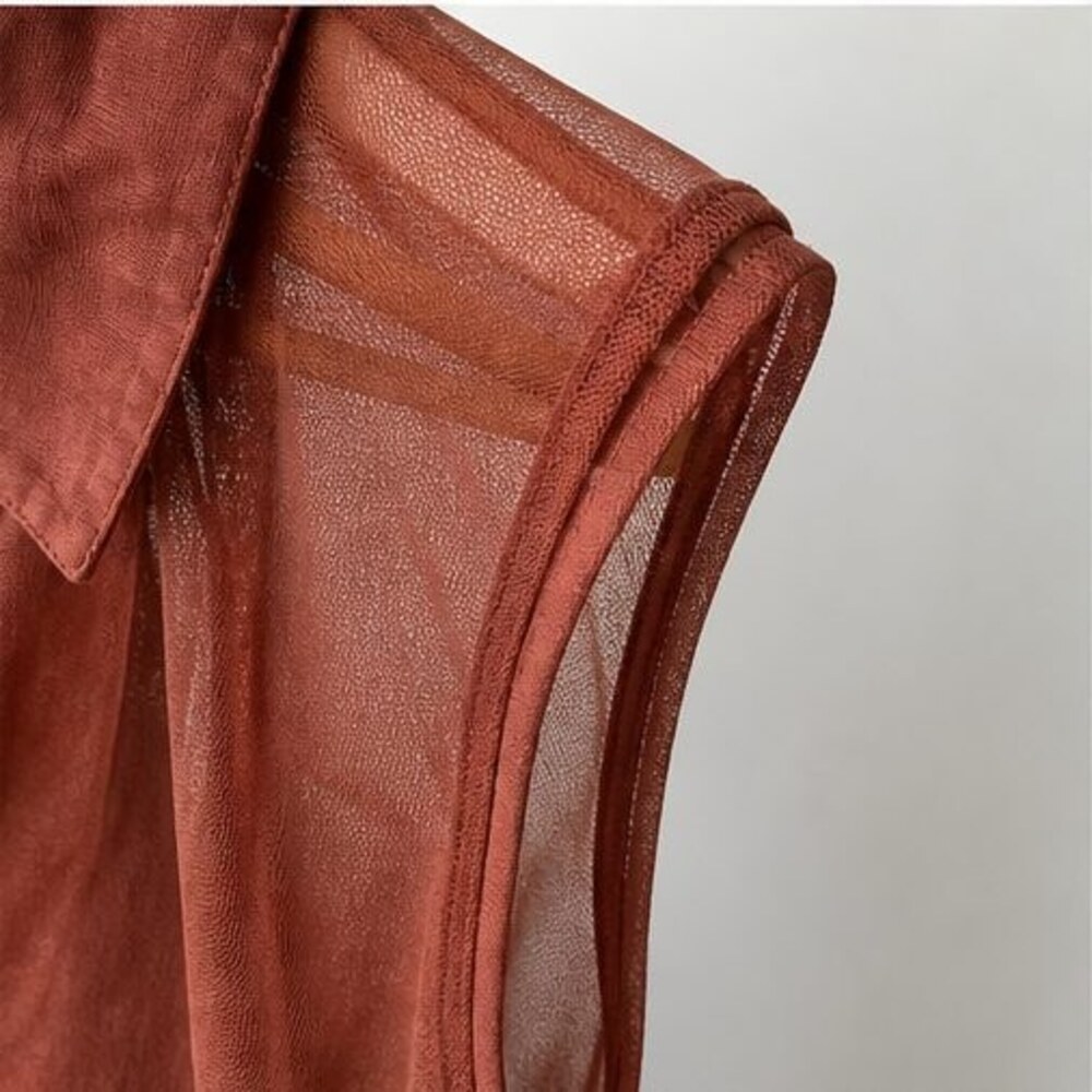 Rust Cami Blouse - Picture 5 of 6